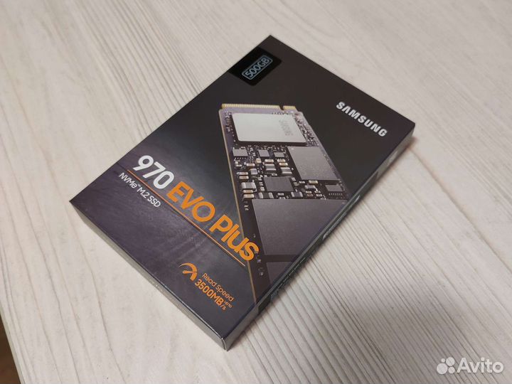 SSD накопитель Samsung 970 EVO Plus M.2 500GB