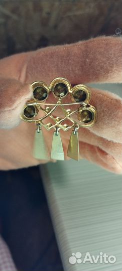Винтажная брошь 