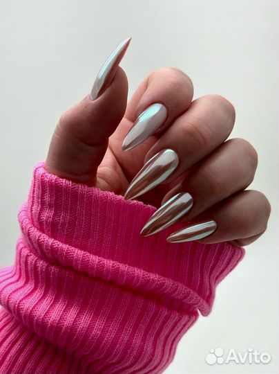 Маникюр гель лак наращивание ногтей