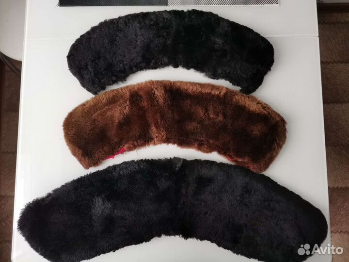 Воротник Цигейка; утеплённые рукавицы