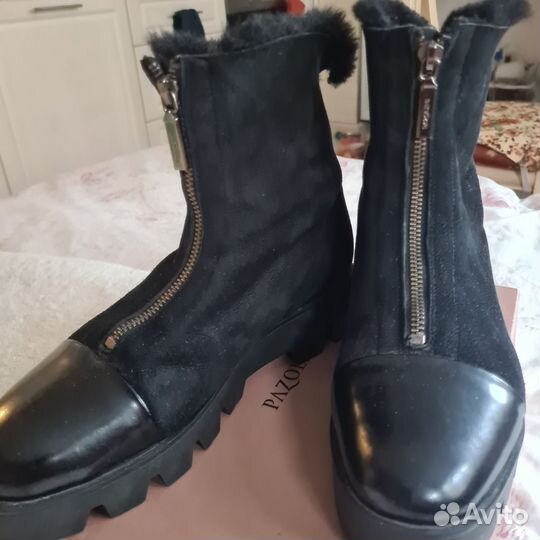 Ботинки женские зимние 38 размера натуральные