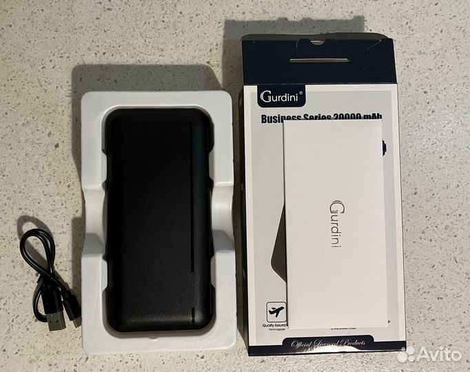 Powerbank gurdini новый