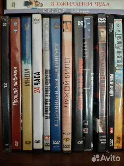 Фильмы на dvd 35шт+5 продажа обмен