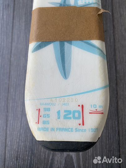 Горные лыжи детские комплект 120 Rossignol