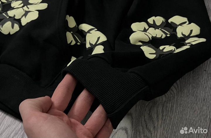 Худи denim tears оверсайз