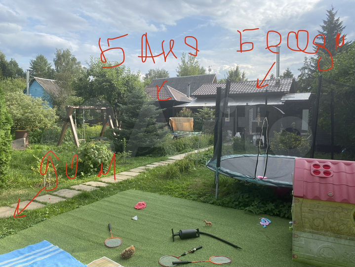 Дача 80 м² на участке 8 сот.