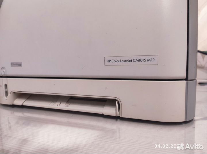 Цветной лазерный мфу HP Color LaserJet CM1015 MFP