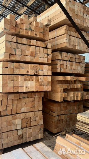 Доска обрезная 50х100х6000мм