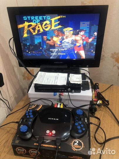 Сега денди 2в1 titan SD-картой 500 игр