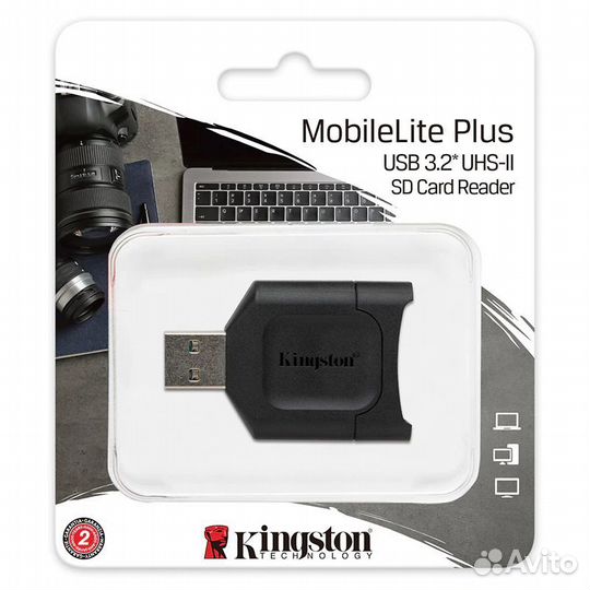 Картридер Kingston MobileLite+ USB 3.2 UHS-II