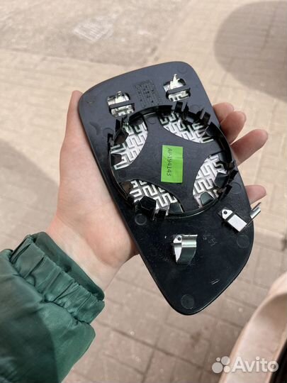 Стекло зеркала правое