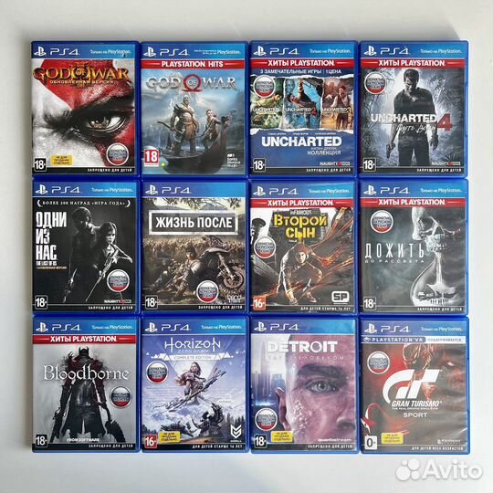 Лицензионные Диски для PS4, PS5 Игры