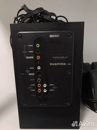 Creative inspire p580 колонки 5.1