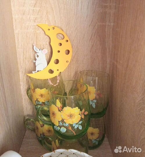 Кружечки из стекла