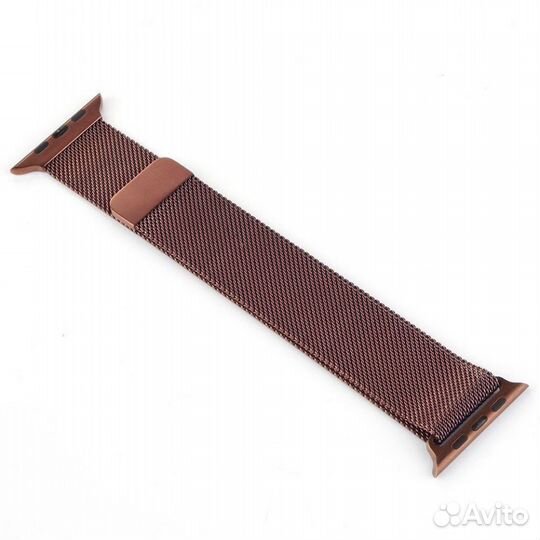 Миланский браслет 38/40/41 Apple Watch тёмно-брон