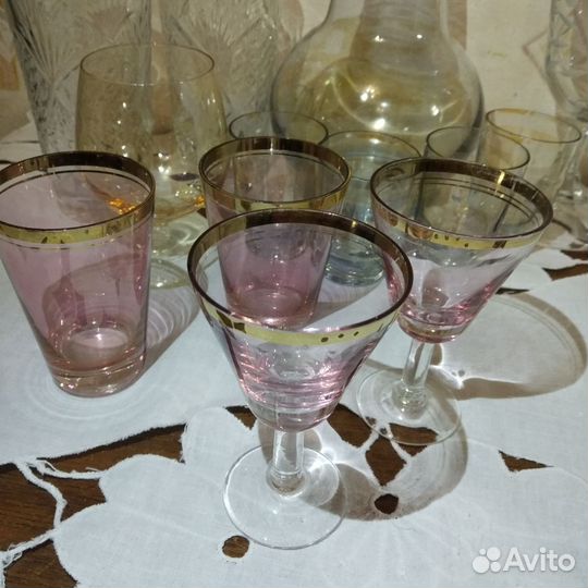 Марганцевое цветное стекло СССР