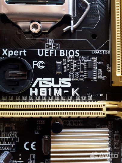 Материнская плата 1150 + G 3240