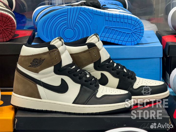 Кроссовки Nike Air Jordan 1 High OG Dark Mocha