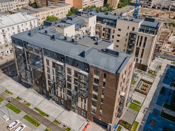 1-к. квартира, 51,3 м², 5/7 эт.
