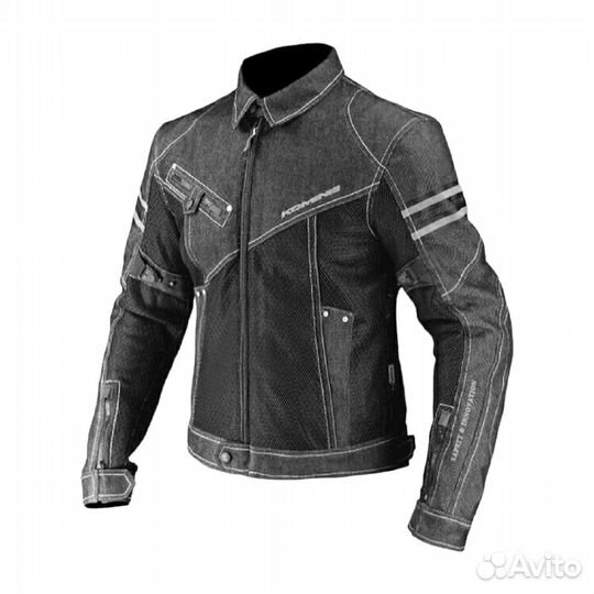 Мотокуртка FRM-3002 черная