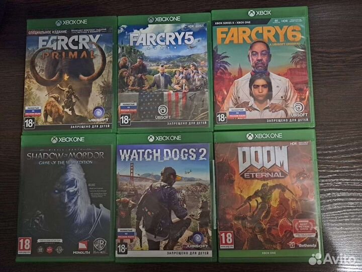 Диски на xbox one