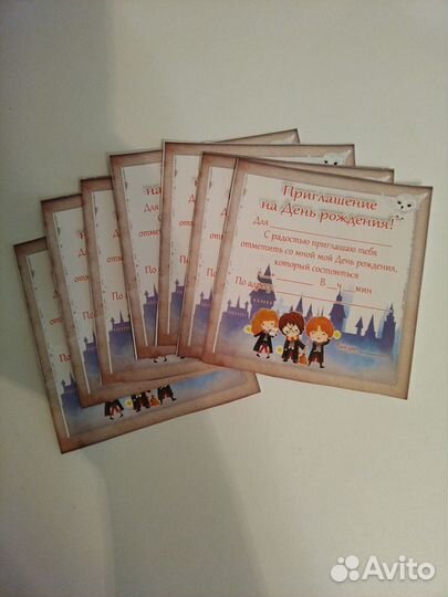 Топпер,фотофон,банер Гарри Поттер