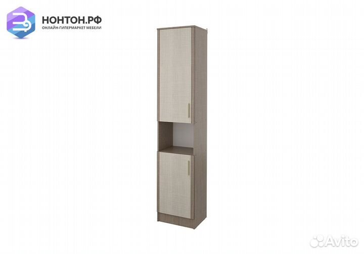 Шкаф однодверный Юта крослайн карамель / латте