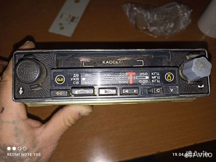 Кассетный магнитофон СССР