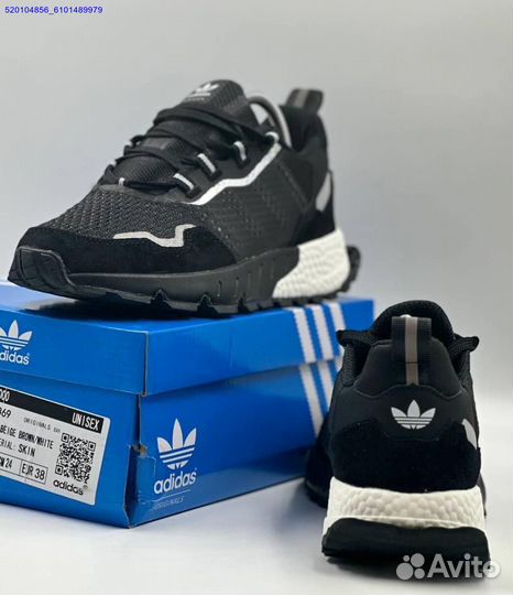 Кроссовки Adidas ZX 1000 Black (Арт.46959)