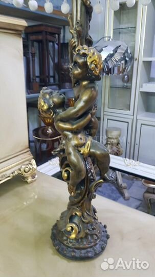 Лампа настольная. Винтаж. Антиквариат