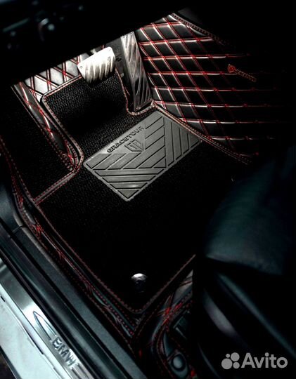 Коврики в салон на BMW X6 2014 год Е71