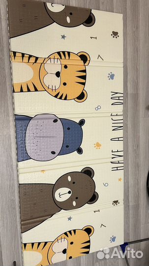 Детский игровой коврик складной