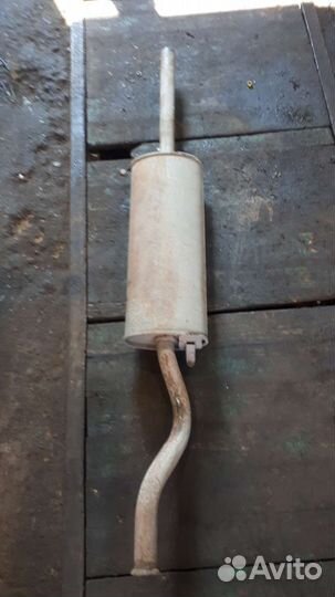 Задняя часть глушителя ваз 21099