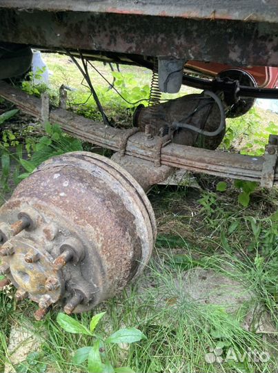 Ford transit 1990 год. Задний мост на 6 болтов