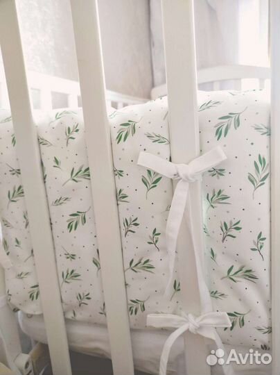 Бортики подушки в детскую кроватку