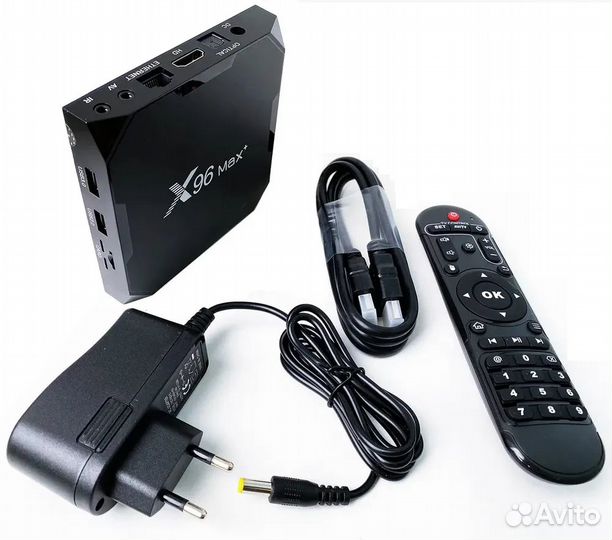 Тв приставка (Android TV) прошитая 4/32