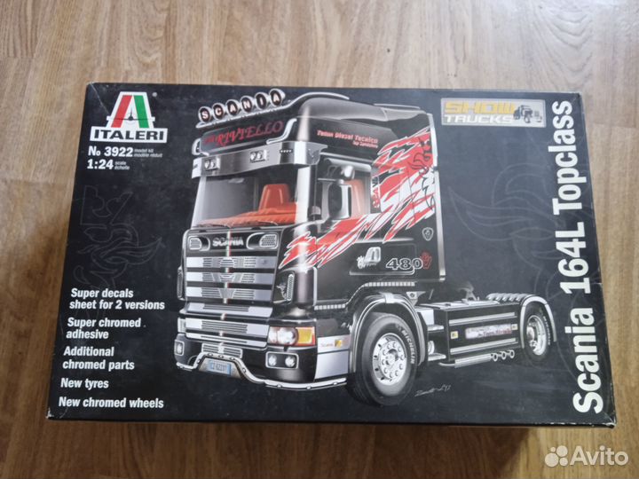 3922 Italeri Scania 164L Topclass 1/24