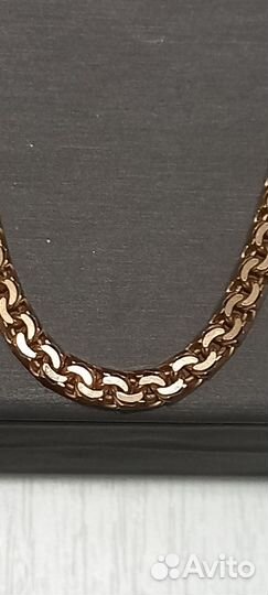 Золотая цепь бисмарк 55 см