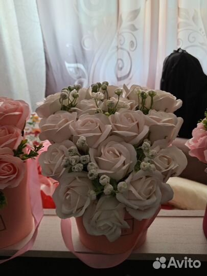 Букет из мыла на 8 марта