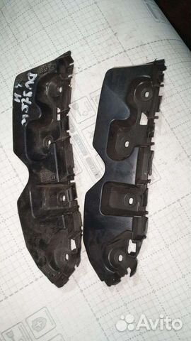 Кронштейн переднего бампера левый Рено Дастер