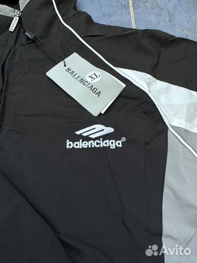 Balenciaga 3b sports icon tracksuit jacket black