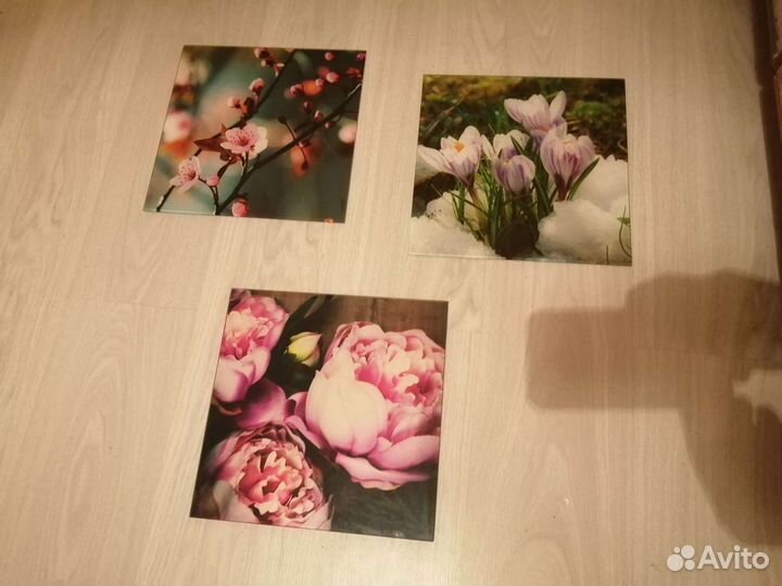 Картина под стеклом