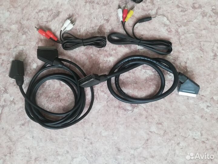 Кабели scart, тюльпаны. Для приставок и.т.д