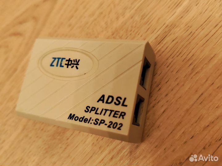 Adsl сплиттер ZTE