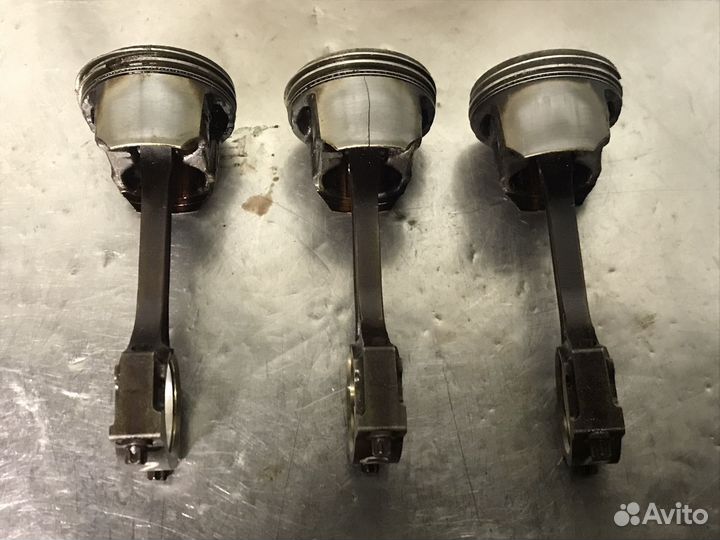 Поршень+шатун Fxja 1.4 Ford Focus 2 Fusion Fiesta