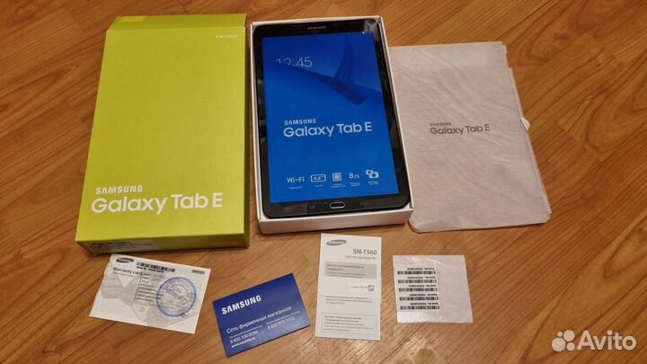 Планшет Samsung Galaxy Tab E