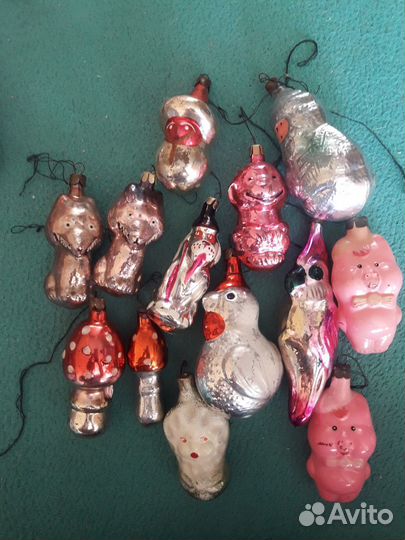 Ёлочные игрушки СССР