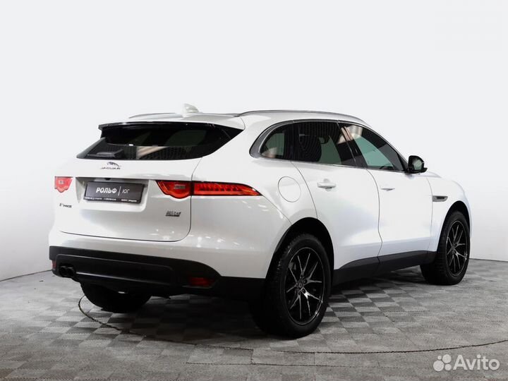 Jaguar F-Pace 2.0 AT, 2017, 100 049 км