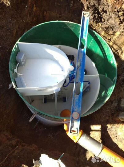 Установка септиков, автономная канализация