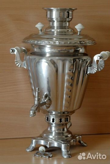 Самовар - 1960 г. - Тула - латунь